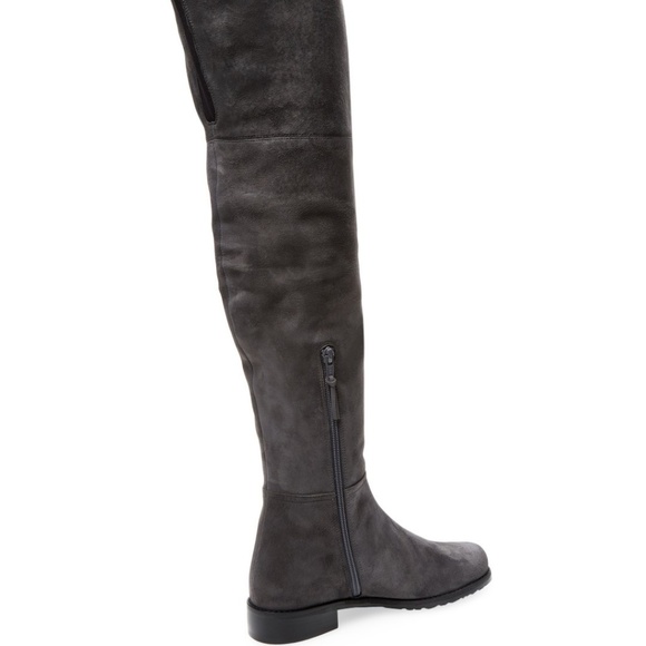 [SOLD] *NEW* Stuart Weitzman Suede OTK Boots - Picture 2 of 8